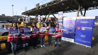 Lima Expresa y el Ministerio de la Mujer y Poblaciones Vulnerables promueven campaña contra la violencia de género