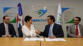 Aerodom y Bclean suscriben convenio para el aseo de los aeropuertos