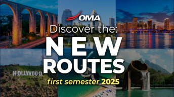 OMA continues to grow: 21 new routes to connect more destinations in 2025