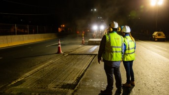 Lima Expresa realiza trabajos de renovación de asfalto para optimizar la calidad de las pistas en la Vía de Evitamiento y la vía expresa Línea Amarilla