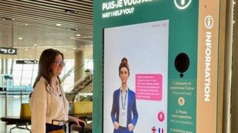 VINCI Airports expérimente un agent virtuel pour accompagner les voyageurs à l'aéroport Lyon-Saint Exupéry