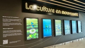 L’exposition d’art numérique Art on Air transforme l’Aéroport Lyon-Saint Exupéry en un véritable lieu de voyage émotionnel et culturel accessible à tous