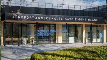 Inauguration du nouveau terminal de l’aéroport Annecy Haute-Savoie Mont-Blanc