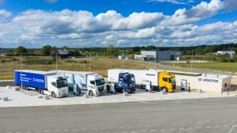 Voltix inaugure à Vierzon la station de recharge la plus puissante de France dédiée aux poids lourds électriques