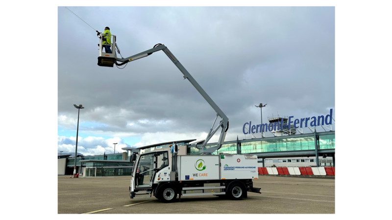 Première mondiale : l’aéroport Clermont-Ferrand Auvergne s’équipe de la toute première dégivreuse 100% électrique pour avion !