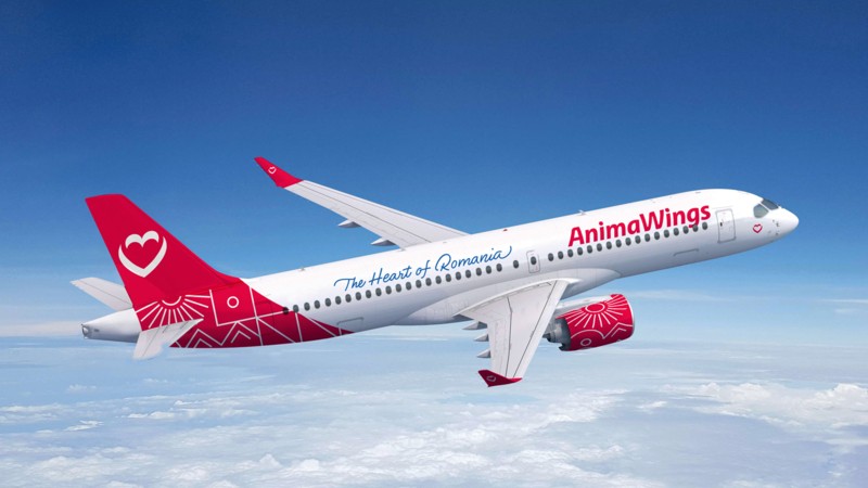 AnimaWings joins London Gatwick’s growing portfolio, offering new flights to Romania’s capital