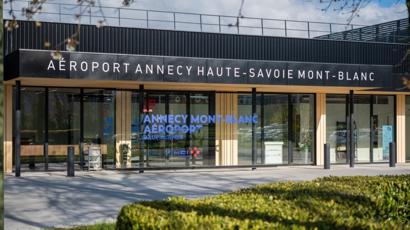 Inauguration du nouveau terminal de l’aéroport Annecy Haute-Savoie Mont-Blanc