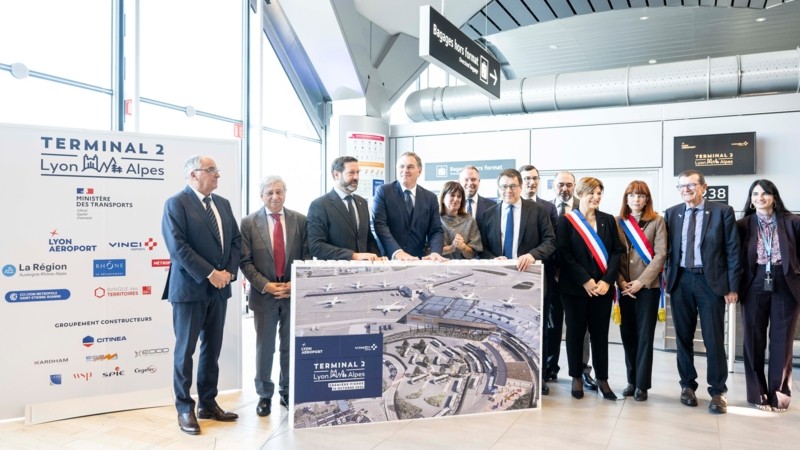VINCI Airports lance la transformation du Terminal 2 de l'aéroport Lyon-Saint Exupéry