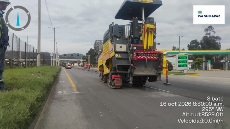 Así avanzan los trabajos de mantenimiento vial entre Soacha y Sibaté: horarios, sectores y próximas intervenciones