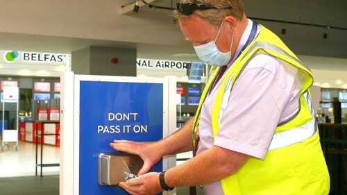 L'aéroport international de Belfast reçoit l'accréditation sanitaire AHA