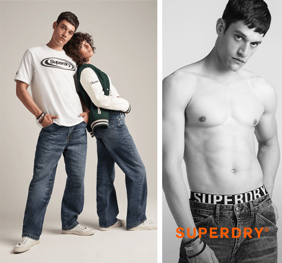 100 organic cotton in our denim Superdry