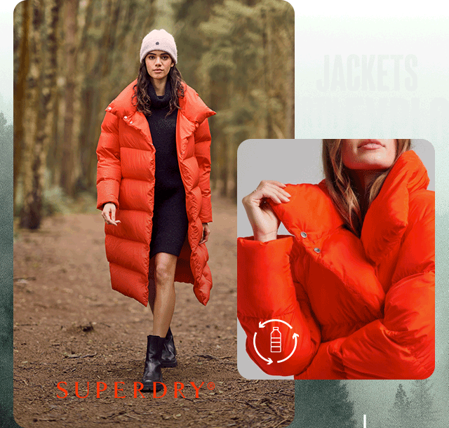 Fall for our Longline and Gilet collection Superdry