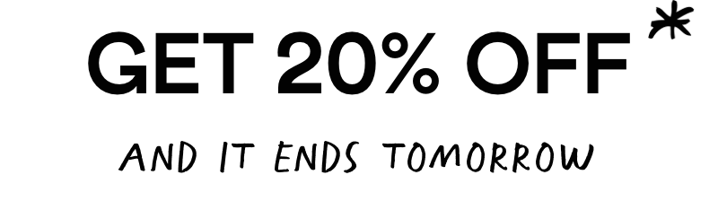 Shop 20% off