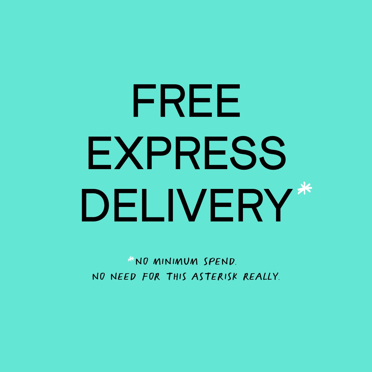 Free express delivery ends Friday