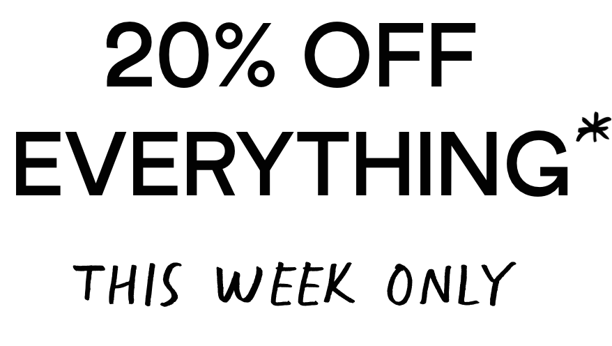 Shop 20% off