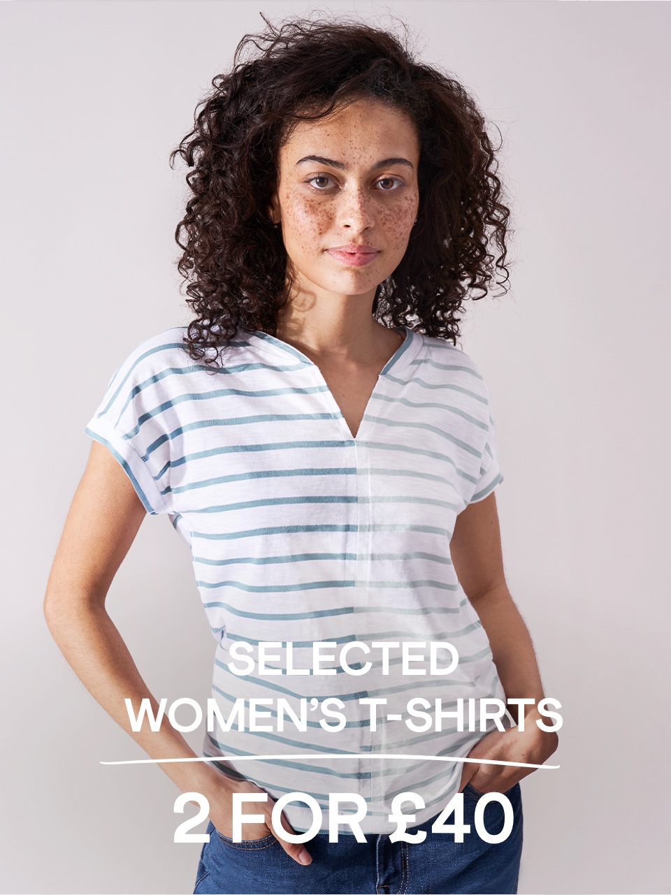 Shop 2 for £40 t-shirts