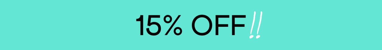 15% off
