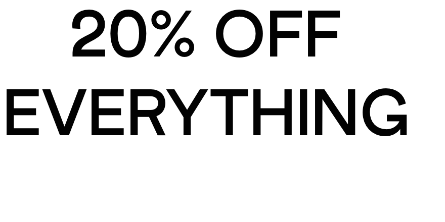 Shop 20% off