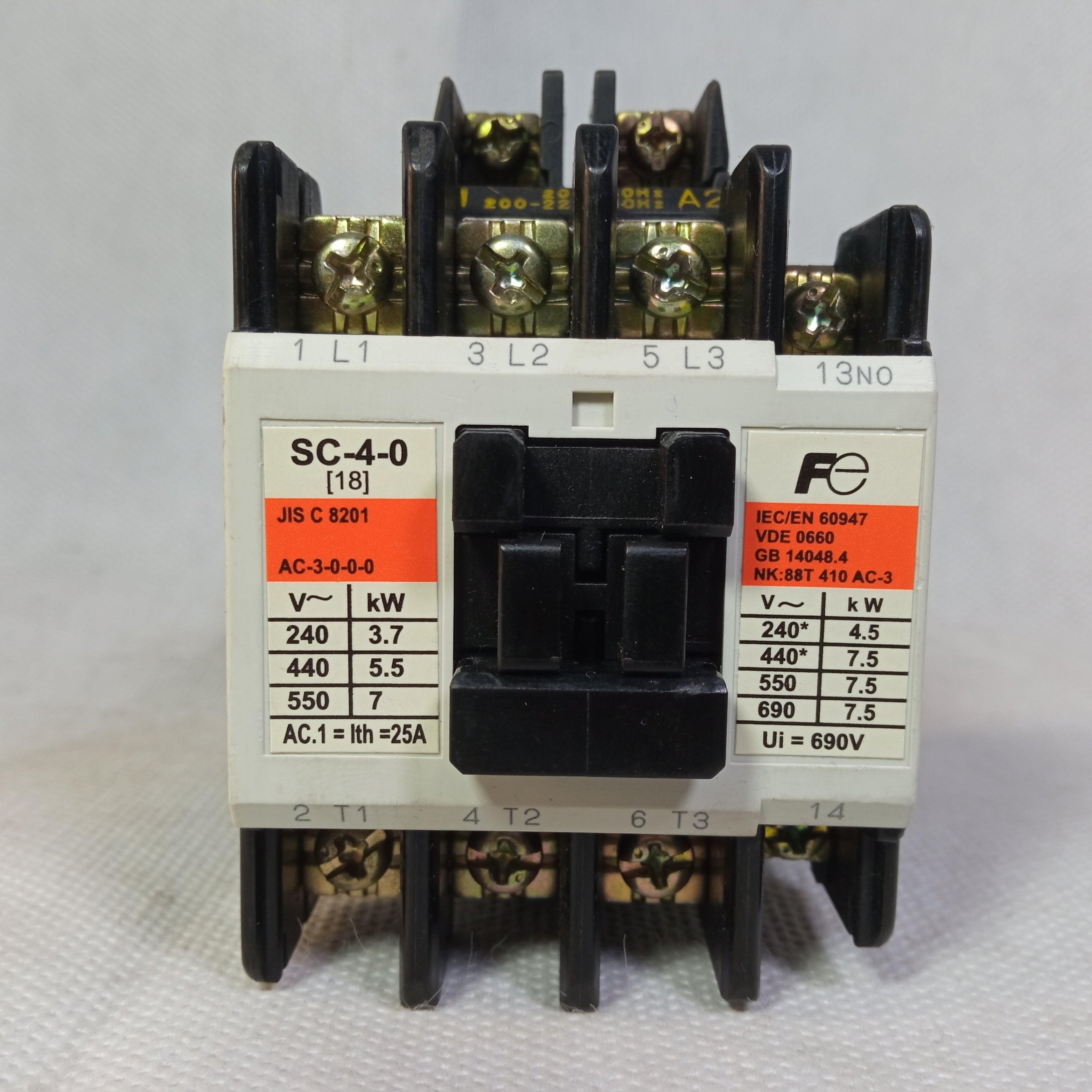 Fuji SC-4-0 Magnetic Contractors Lot in Pakistan