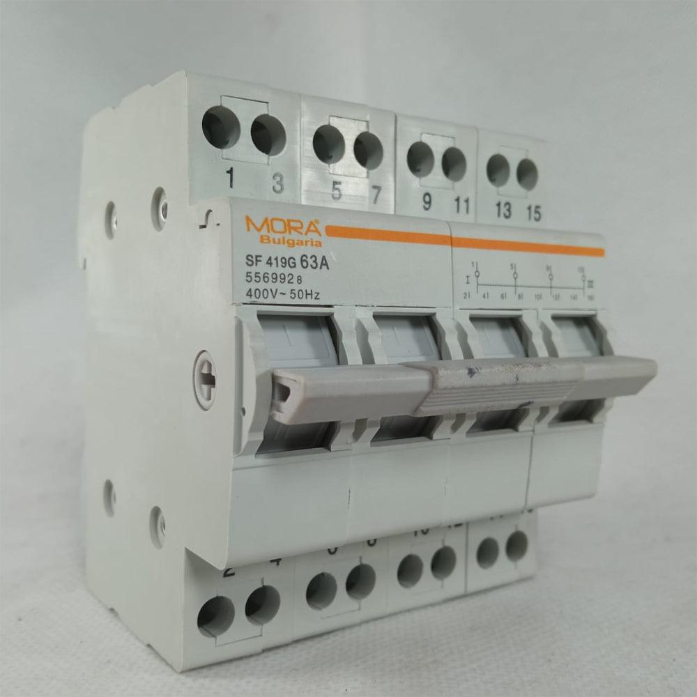 MORA Bulgaria SF419G Isolating Switch 4p Controlled Recloser Miniature Circuit Breaker in Pakistan