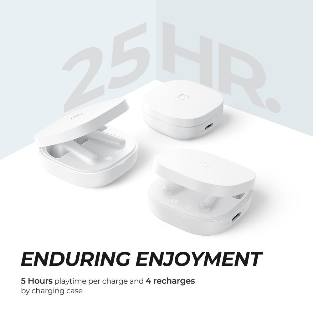 (amzn-nln) soundpeats trueair2+ (plus) wireless earphones qcc3040 aptx-adaptive bluetooth v5.2 earbuds 4-mic cvc 8.0 noise cancellation game