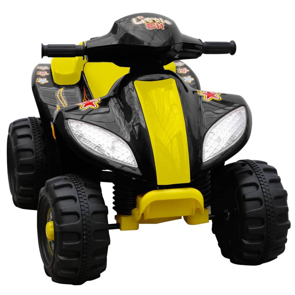 Quad électrique pour enfants Jaune et Noir - Enjouet