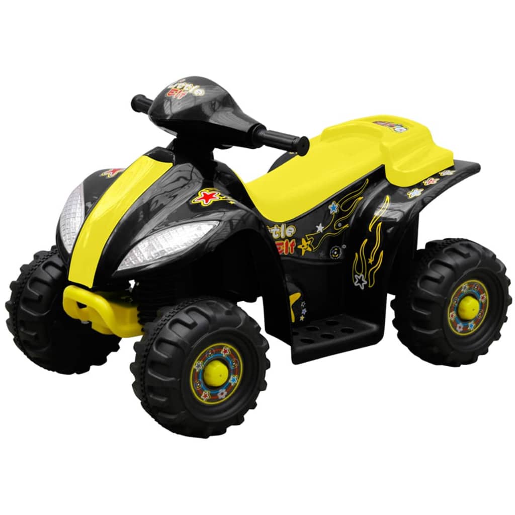 Quad électrique pour enfants Jaune et Noir - Enjouet