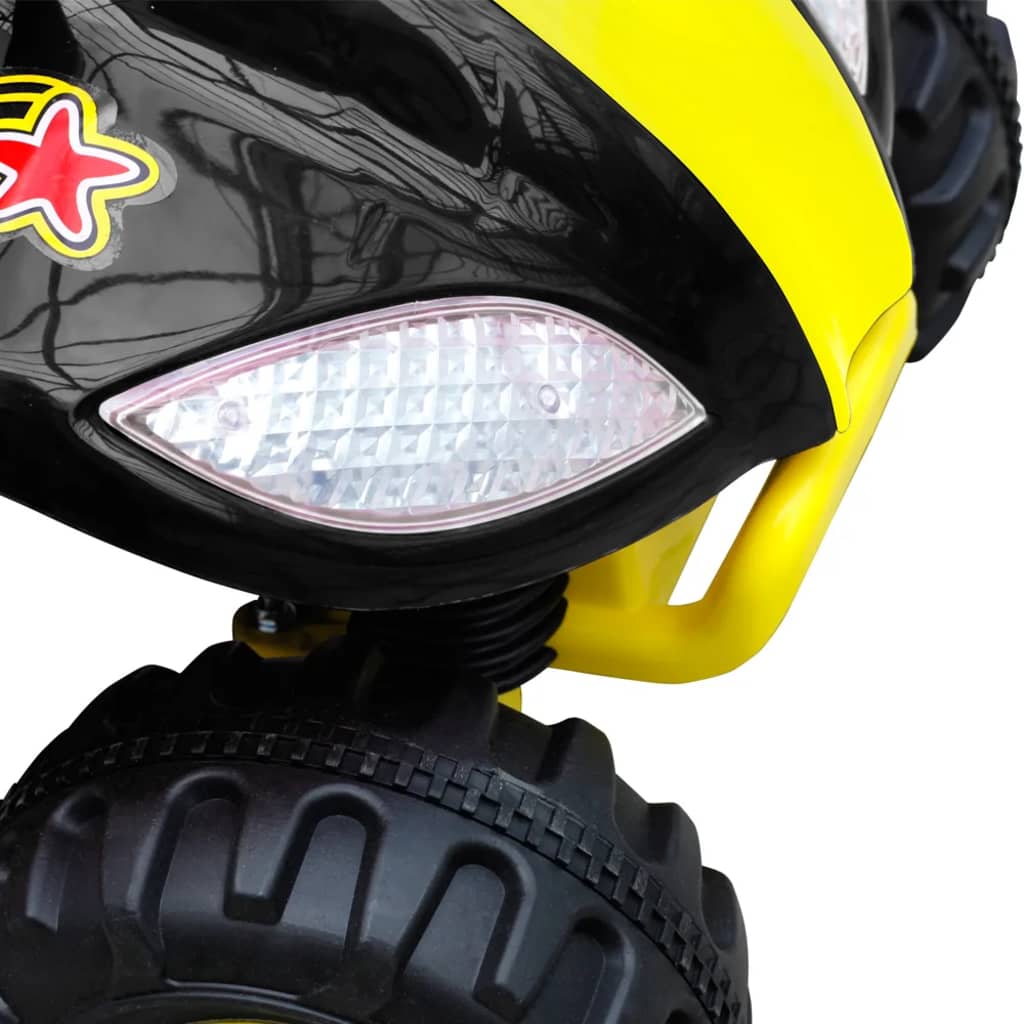 Quad électrique pour enfants Jaune et Noir - Enjouet