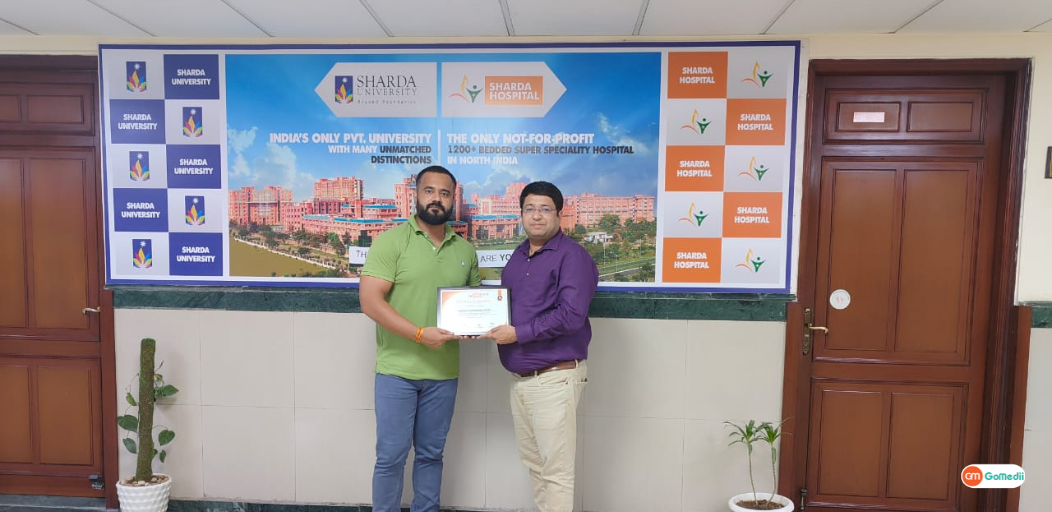 GoMedii Gets Felicitated With Appreciation Award From Sharda
