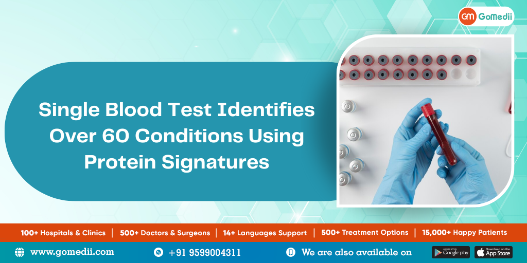 Single Blood Test Identifies Over 60 Conditions Using Protein Signatures