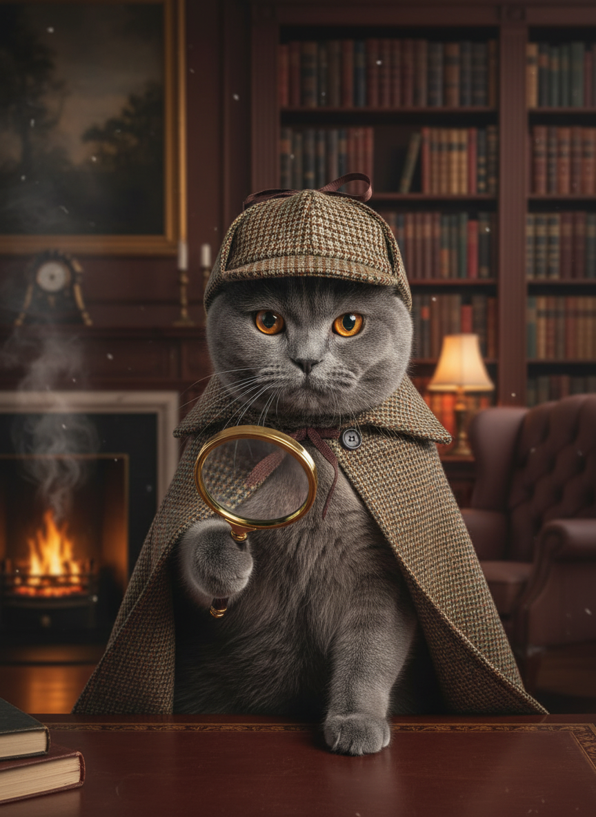 Career — AI pet portrait example