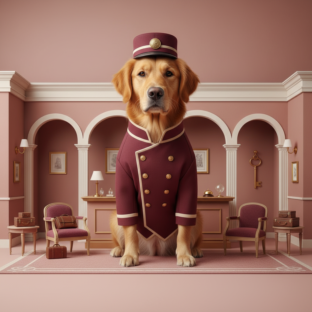 Cinematography — AI pet portrait example
