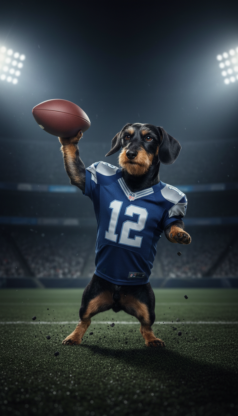 Sport — AI pet portrait example