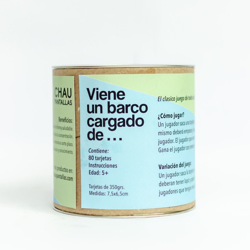 Viene un barco cargado de...