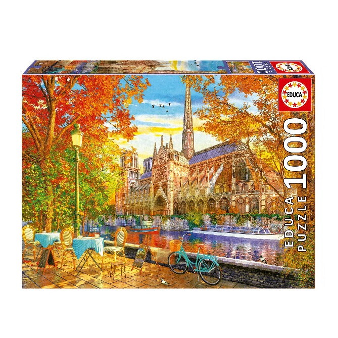 Puzzle Otoño en Notre Dame 1000p