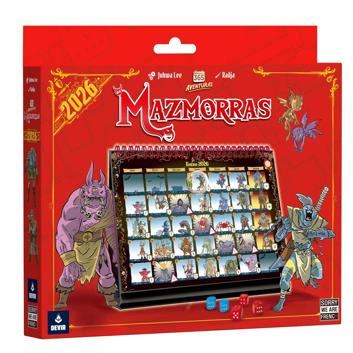 Calendario: 365 Adventures Dungeon