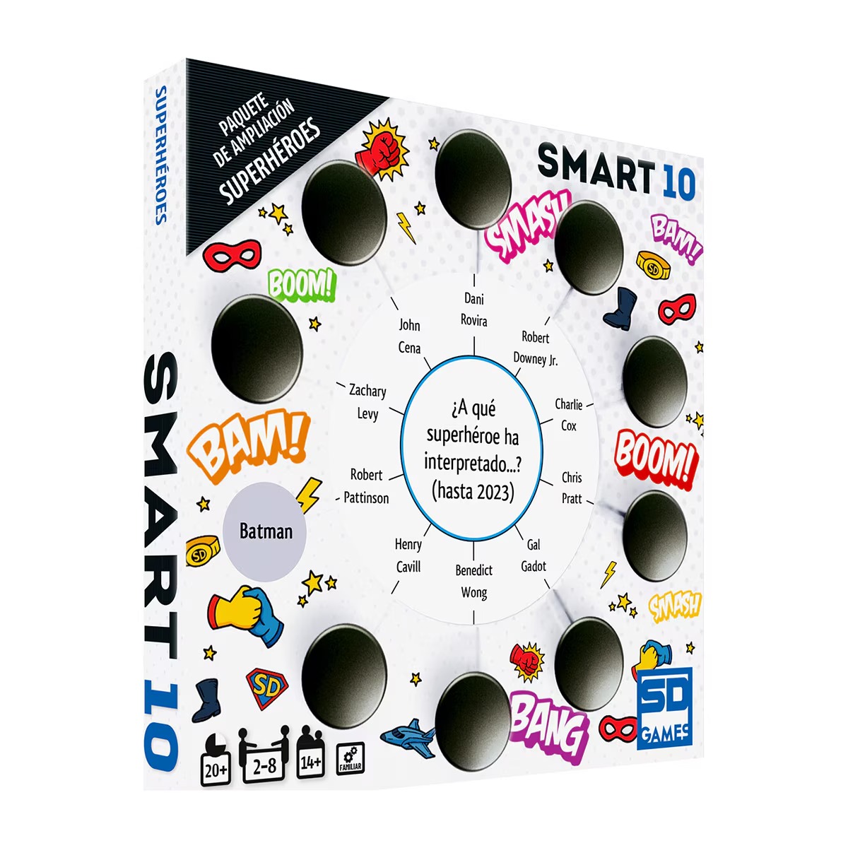 Smart 10: Superhéroes - Expansión