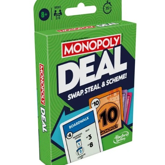 Hasbro monopoly deal refresh (cartas)