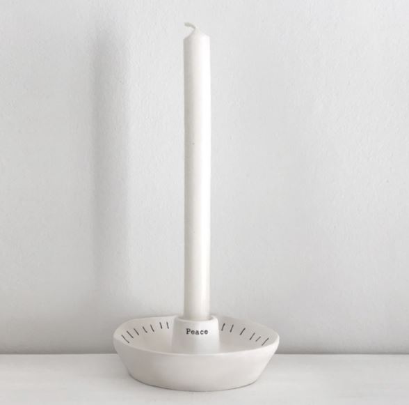 Peace Mini Candle Holder - East of India image 1