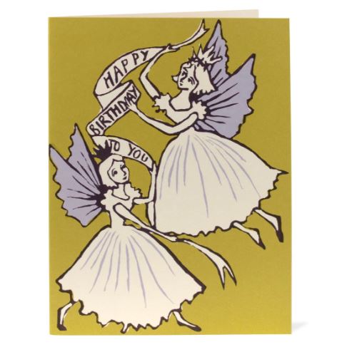 Happy Birthday To You Fairies Card - Cambridge Imprint image 1