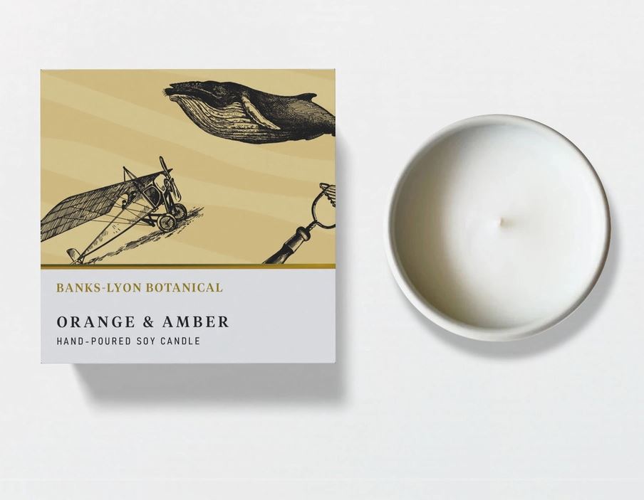 Orange & Amber Candle - Banks-Lyon Botanical image 1