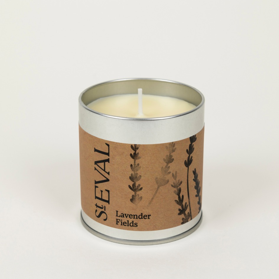 Tin Candles - Lavender fields - St. Eval image 1