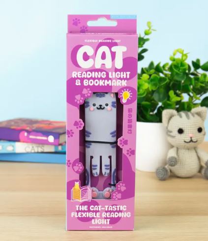 Cat Bookmark & Reading Light - Gift Republic image 1