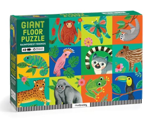 Rainforest Friends Giant Floor Puzzle - Abrams & Chronicle image 1