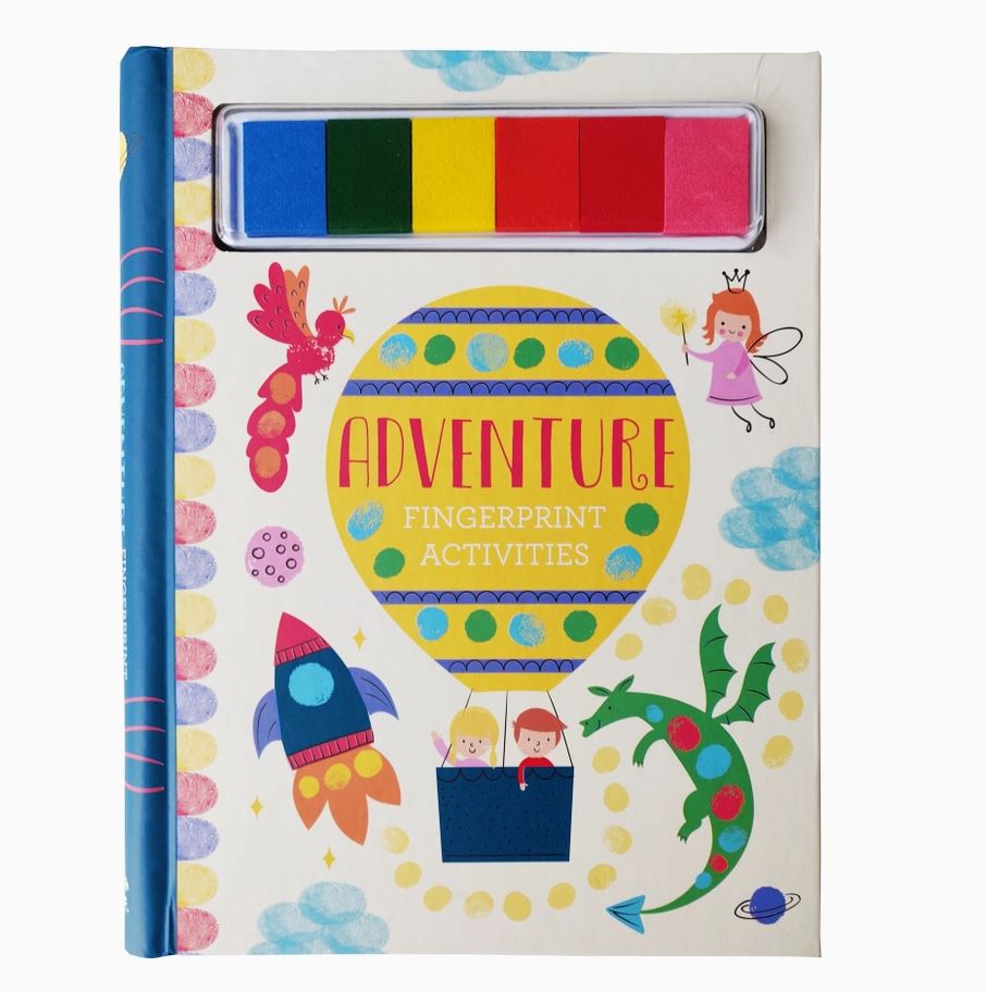Adventure Fingerprint Activities Book – Roger Fredericks image 1