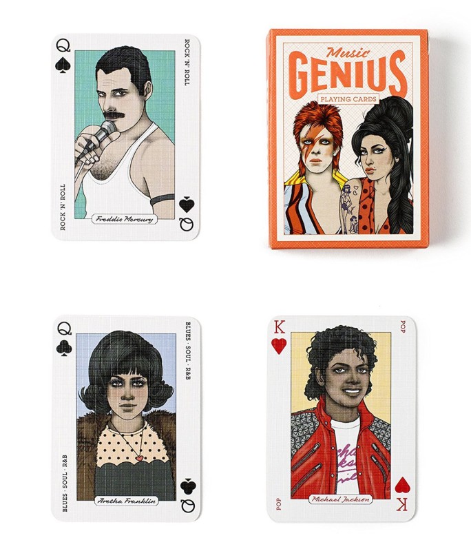 Music Genius Playing Cards - Hachette image 1