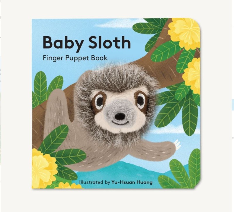 Baby Sloth Puppet Book - Abrams & Chronicle image 1