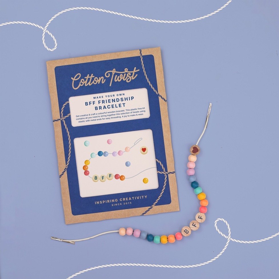 Make Your Own BFF Friendship Bracelet - Cotton Twist image 1