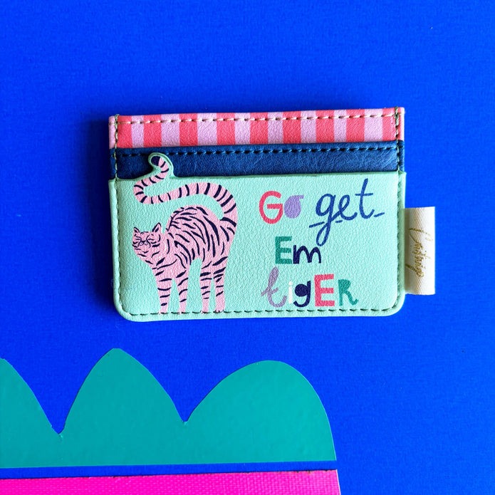 Go Get 'Em Tiger Card Holder - House of Disaster image 1
