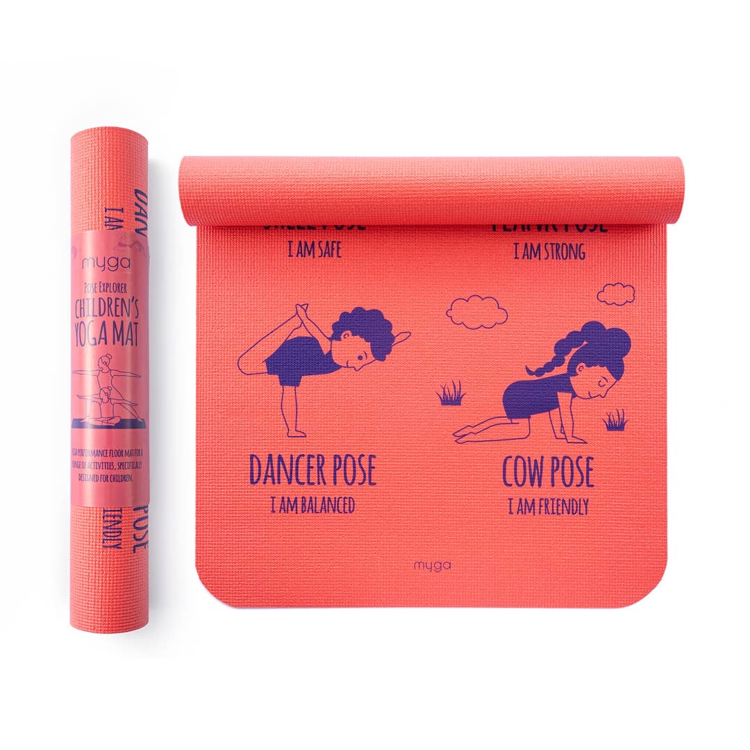 Kids Pose Explorer Yoga Mat - MYGA image 1